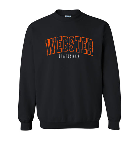 Sweatshirt - Crewneck - Black Webster