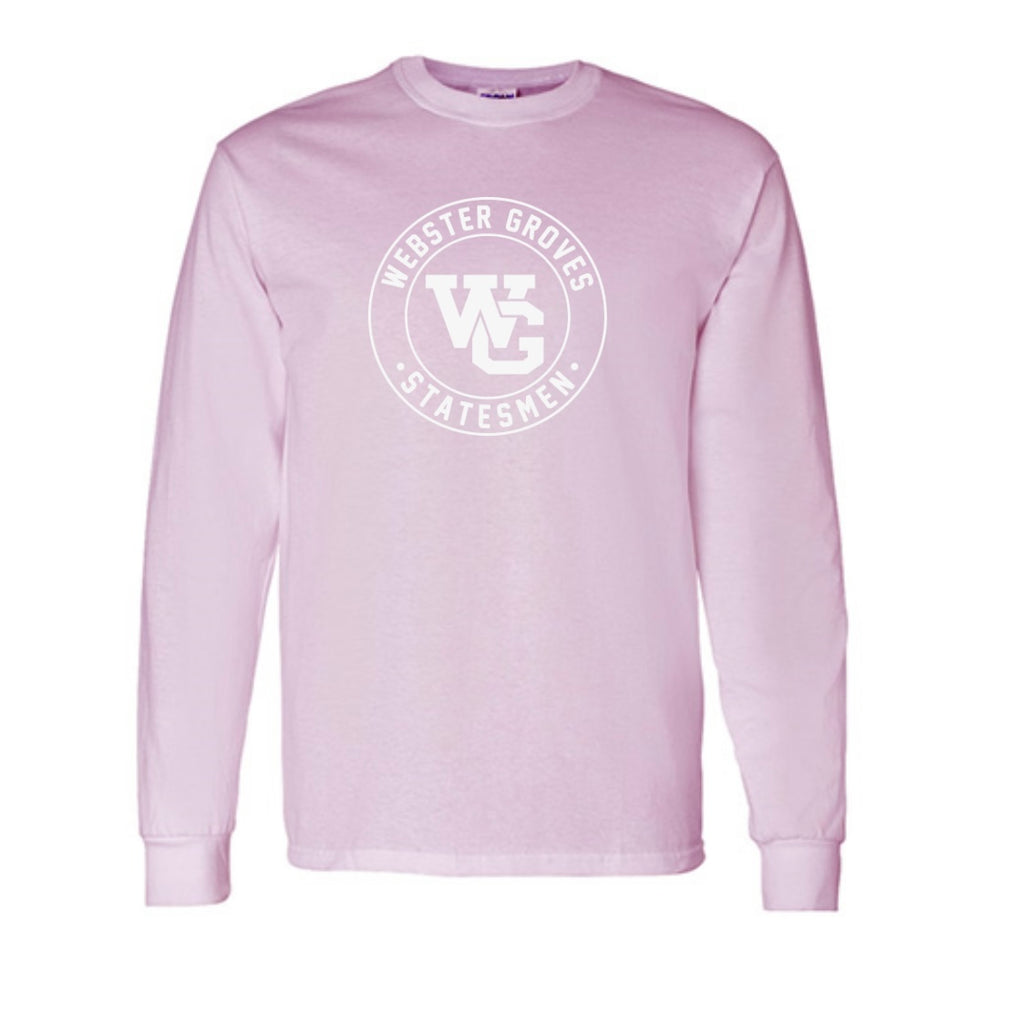 Pink Long Sleeve T-Shirt WG Circle