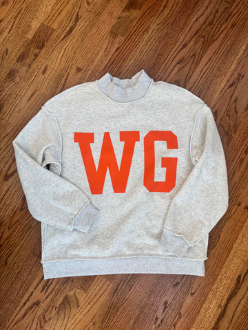 Mock Neck WG gray