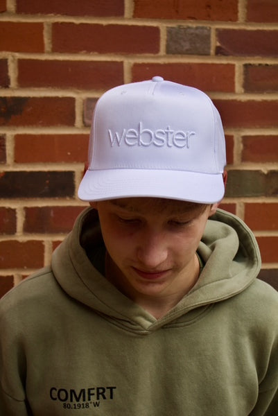 Hat White Webster