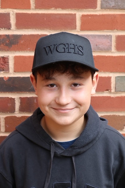Hat Black on Black WGHS