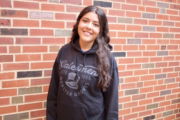 Black Hoodie Statesmen Top Hat