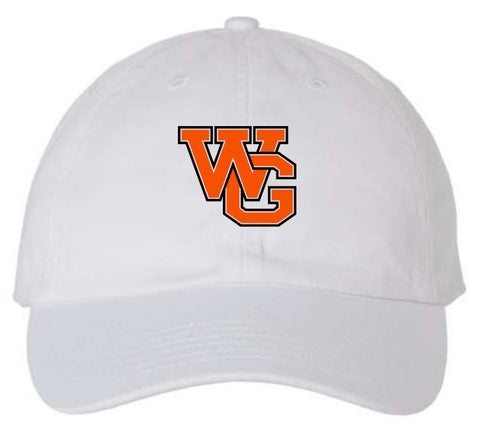 Hat- White WG embroidered
