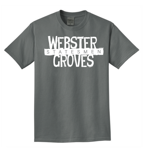 Shirt - Short Sleeve Grey - Webster Groves Statesmen